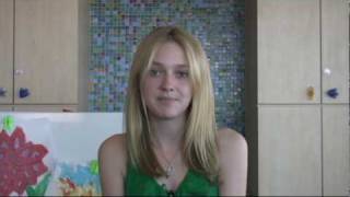 Dakota Fanning talks about the Child Life Program at UCLA [upl. by Adnirual837]