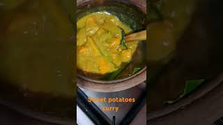 Sweet potato curry  Bathala curry 🍛😋😋😋😋 [upl. by Bertsche]