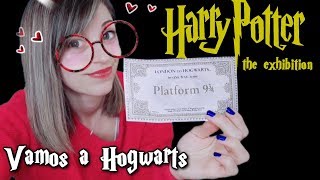 ASMR ESPAÑOL  ¡ Vamos a Hogwarts   HARRY POTTER The Exhibition  Susurros para dormir [upl. by Orvil]