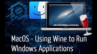 MacOS  Using Wine amp WineBottler to Run Windows Applications EASY [upl. by Yorgos229]