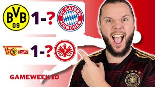 Bundesliga Gameweek 10 Predictions amp Betting Tips  Dortmund vs Bayern Munich [upl. by Venetia]