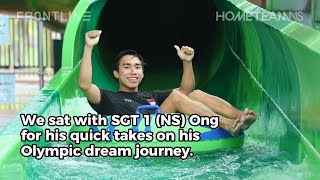 Frontline SGT 1NS Ong Jung Yi and his Olympic Dream [upl. by Alben]