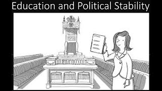 Education and Political Stability  Interdependence [upl. by Chelsie833]