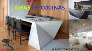 Cocinas minimalistas contemporáneas y modernas 2022 2023 [upl. by Cram]