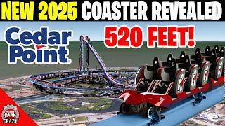 Cedar Point NEW FOR 2025 Record Breaker REVEALED April Fools 2024 [upl. by Onia586]