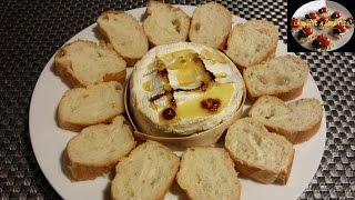 Camembert au miel  APERITIF DINATOIRE  LA BOITE A RECETTES [upl. by Atirihs439]