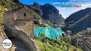 Amalfis Valle dell Ferriere Valley of the Ironworks Hike  4K  with Captions [upl. by Crisey680]