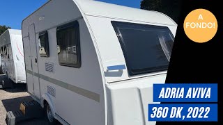 🔝La caravana más vendida🔝  Adria Aviva 360 DK 2022 [upl. by Newol]