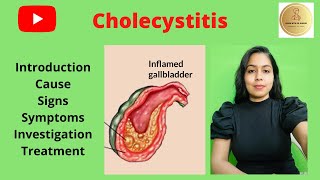 Cholecystitis in Hindi Cause Sign Symptoms Investigation Treatment  Dr Shipra Mishra [upl. by Anilah]