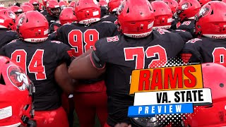 WSSU Football Press Conference Virginia State Preview [upl. by Nelrac]