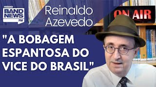 Reinaldo Ucrânia silêncio covarde de Bolsonaro e tolice de Mourão [upl. by Attesor288]