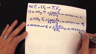 AP Chemistry Chapter 4 Stoichiometry solubility and reactions [upl. by Saw]