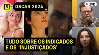 🔴 OSCAR 2024 Filmes indicados  MELHORES e PIORES  onde assistir l AO VIVO [upl. by Namurt]