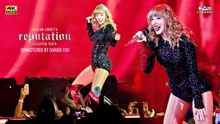 Reedited 4K Gorgeous  TaylorSwift • Reputation Stadium Tour 2018 • EAS Channel [upl. by Sipple]