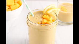 Oat milk mango smoothie [upl. by Harland]