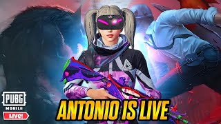 New Update 34 Is Here  Antonio is live PUBG mobile  get free uc  Custom Rooms [upl. by Zetroc]