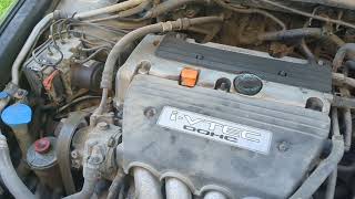 Cylinder 3 Misfire Detected P0303 Honda Accord CL7 2008 [upl. by Yeltnarb3]