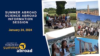 2024 Info Session  Science Abroad [upl. by Selway]