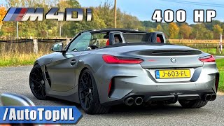 400HP BMW Z4 M40i Mosselman  REVIEW on AUTOBAHN by AutoTopNL [upl. by Mcgill]