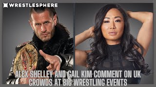 Gail Kim and Alex Shelley comment on IMPACTs return to the UK crowd reactions [upl. by Keefer]