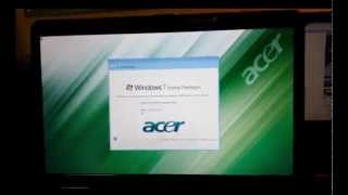 How to ║ Restore Reset a Acer Aspire to Factory Settings ║ Windows 7 [upl. by Einnob93]