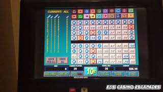 KENO  Multicard Session  5s and 7s Pattern  Chumash Casino [upl. by Eboj490]