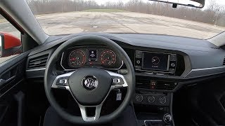 2019 Volkswagen Jetta 14T S 6MT  POV Test Drive Binaural Audio [upl. by Sedgewake]