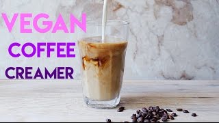 Homemade vegan coffee creamer 3 ways  MoreSaltPlease [upl. by Waki]