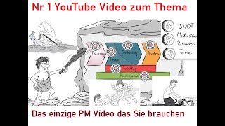 📊⏳Projektmanagement Erklärung für alle Zielgruppen kurz bündig lustig und einfach erklärt📆 [upl. by Yessac]