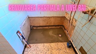 Renovare parțială a unei bai Parte 2 [upl. by Necaj]