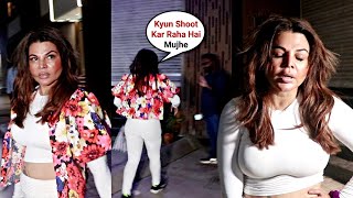 Whats Wrong With Rakhi Sawant😱 Seen Running amp Shouting On Media And Fans [upl. by Alam131]