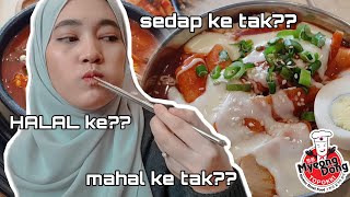 FOOD VLOG 2  MAKANAN KOREA MALAYSIA  MYEONGDONG TOPOKKI [upl. by Eecram]