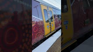 Queensland Rail NGR 705 Arriving At Loganlea Station train shorts [upl. by Gurtner221]