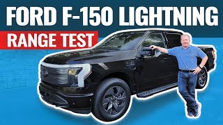 Ford F150 Lightning 70 MPH Range Test [upl. by Nagiam]