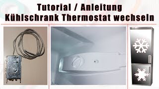 🛠Anleitung  Wie wechselt man ein Kühlschrank Thermostat AEG Electrolux DIY  replace Refrigerator [upl. by Yht]