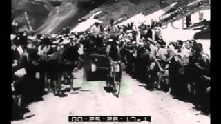 Fausto Coppi domina nelle tappe alpine del Giro di Francia [upl. by Annabell319]