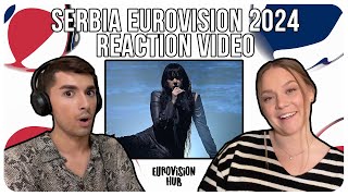 Serbia  Eurovision 2024 Reaction  Teya Dora  Ramonda  Eurovision Hub [upl. by Launcelot702]