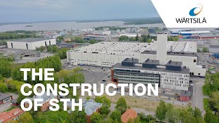 The construction of Wärtsilä’s new technology hub STH [upl. by Gnehp718]