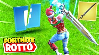 Gioco con la INFINITY BLADE e ROMPO Fortnite PC ROTTO Stagione OG Fortnite ITA [upl. by Theone]