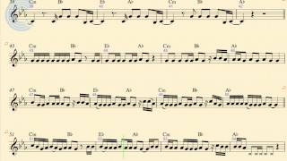 Violin  Just Cant Get Enough  Black Eyed Peas  Sheet Music Chords amp Vocals [upl. by Nance]