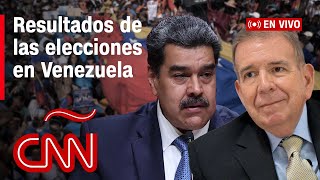 Resultados de las elecciones en Venezuela CNE proclama ganador a Maduro sobre Edmundo González [upl. by Glanti]