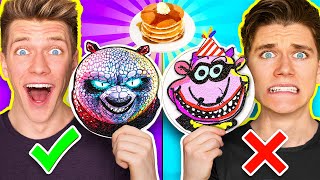 1000 BEST Pancake Art Challenges MUST SEE How To Make Kung Fu Panda amp Minecraft vs Roblox Art [upl. by Akinahc]