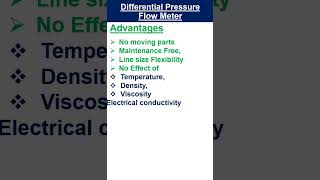 DP Flow Meter Advantage Disadvantages flowmeter [upl. by Ennaisoj605]