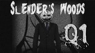 Lets Play Slenders Woods 01 Slender mit Story ★ DeutschGerman [upl. by Goodspeed]