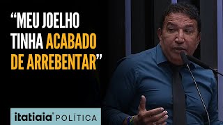 MAGNO MALTA REVELA HISTÓRIA DE LESÃO AO LADO DE BOLSONARO E NIKOLAS EM FORTALEZA [upl. by Nabru]