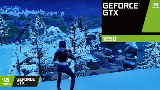 Fortnite on GTX 1650 4GB Performance Mode 1000 FPS Lowest Settings [upl. by Icart]