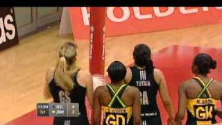 International Netball NZ vs Jamaica Qtr 1 Part 1 2nd Test [upl. by Namrej]