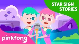 We Are Twins Gemini  Star Sign Story  Horoscope Story  Pinkfong Story Time for Children [upl. by Aniarrol183]