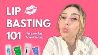 Lip Basting 101 for Dry Chapped Lips  Dr Shereene Idriss [upl. by Crespi358]