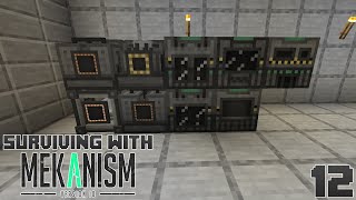 Surviving With Mekanism v10  E12  4x Ore Processing [upl. by Richardo]